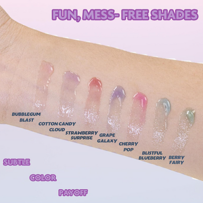 Townley Girl Encanto 7 PK Kids Lip Gloss Set | Vegan Girls Makeup for Ages 3