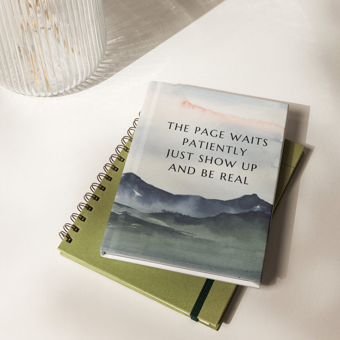 The Page Waits Patiently