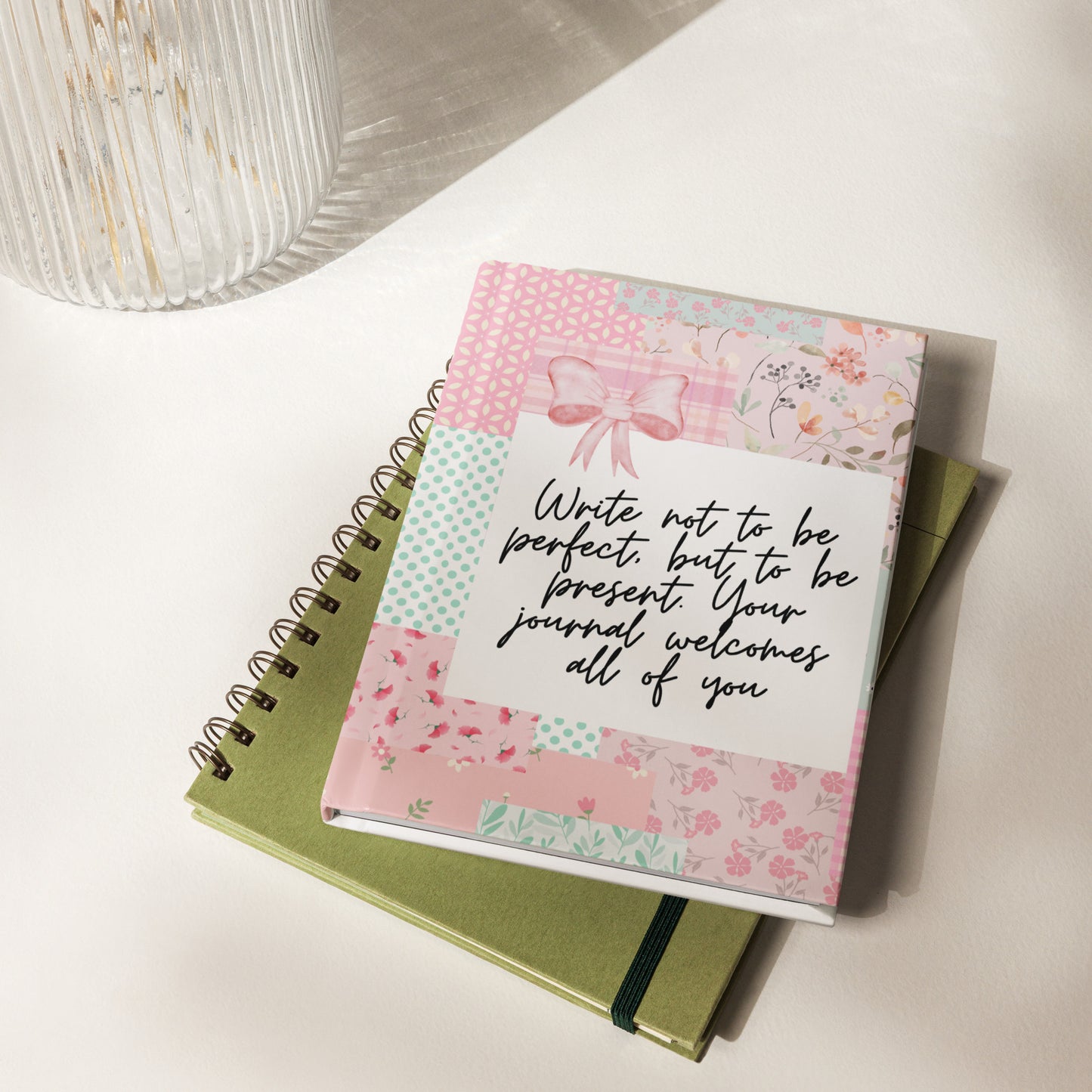 Write not to be perfect but to be present