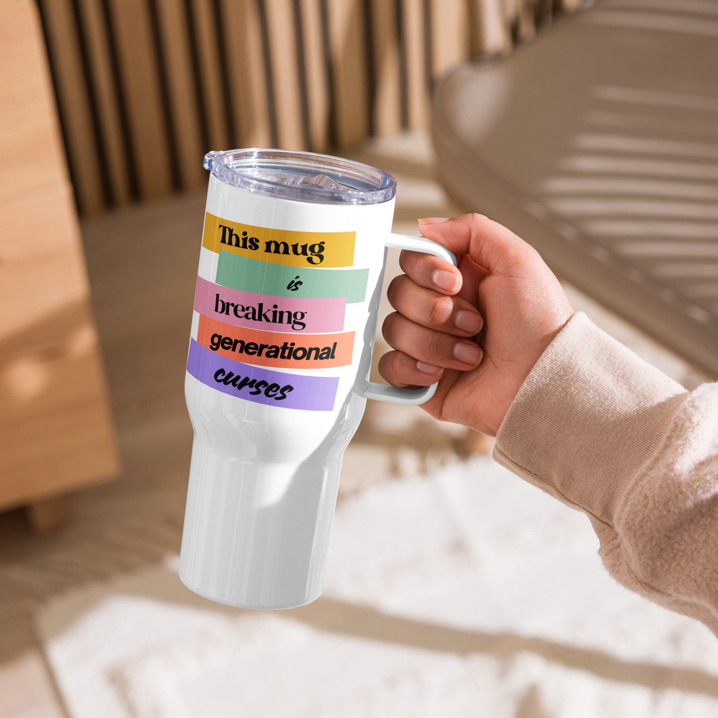 This Travel Mug Is Breaking Generational Curses